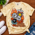 ☕🔥 Brewed Different – Vintage Graphic Tee